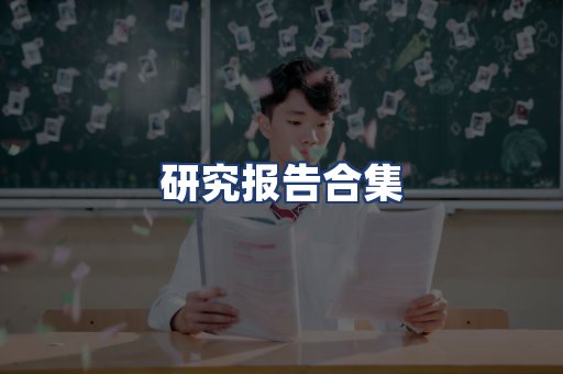 研究报告合集